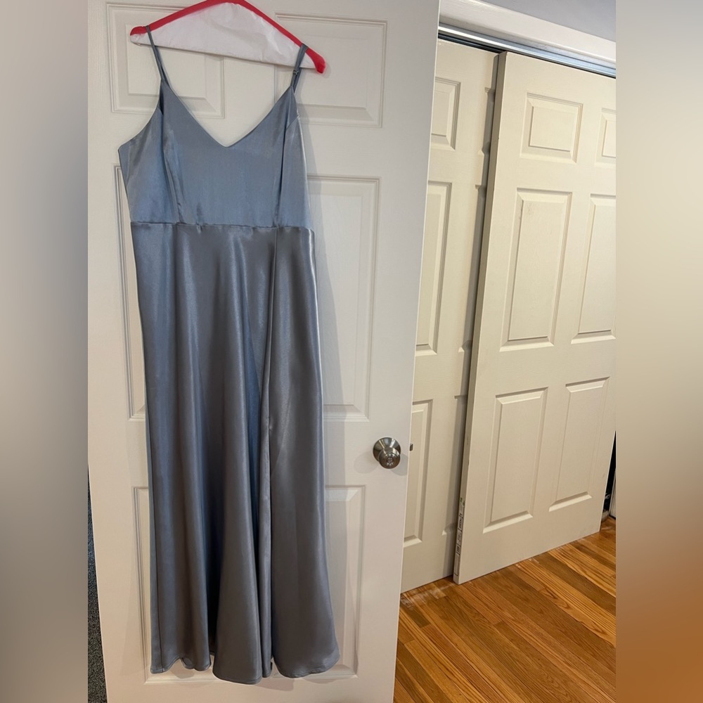 Silk bridemaid dress